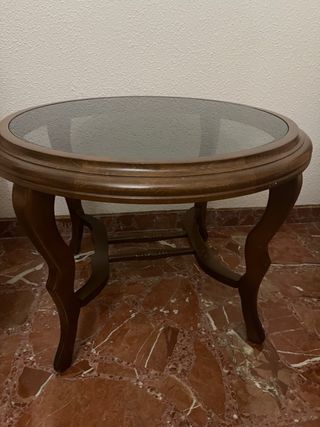 Butacas vintage y mesita