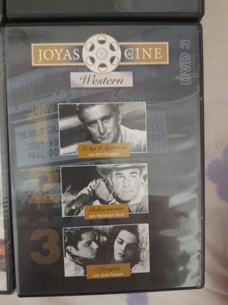 8 películas DVD del Oeste