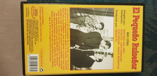 El pequeño ruiseñor VHS