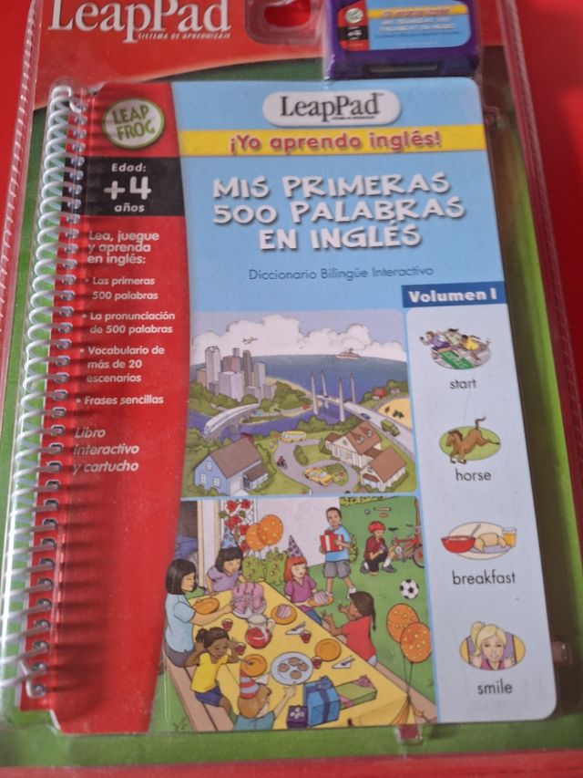 Juego educativo de inglés para LeapPad nuevo