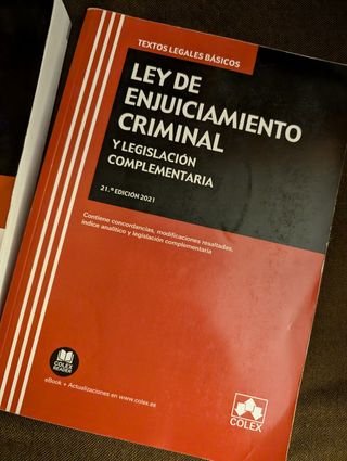 Libros oposición derecho 2021