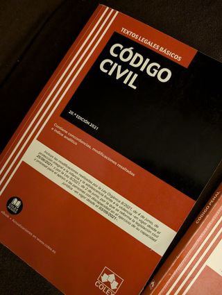 Libros oposición derecho 2021