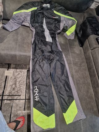 Traje de moto lluvia Suzuki