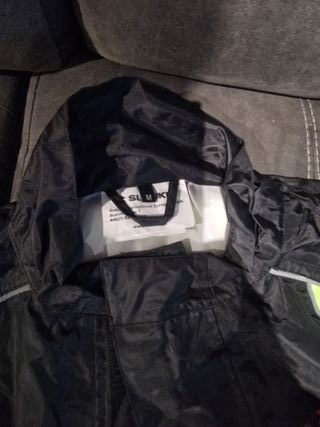 Traje de moto lluvia Suzuki