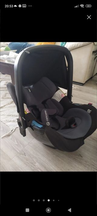 Capazo plegable y silla para coche 