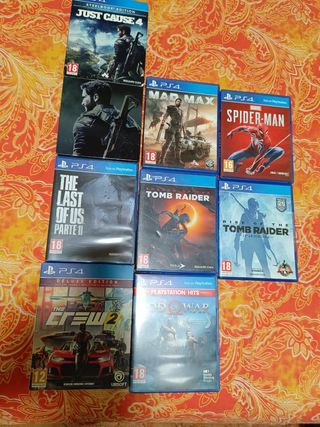 Juegos ps4