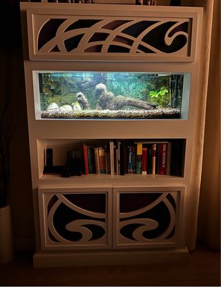 Acuario 110 litros con mueble