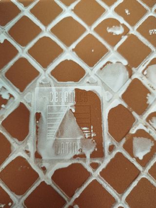 7 Azulejos blancos rectangular grande