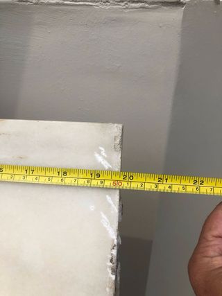 Plancha de mármol blanco real