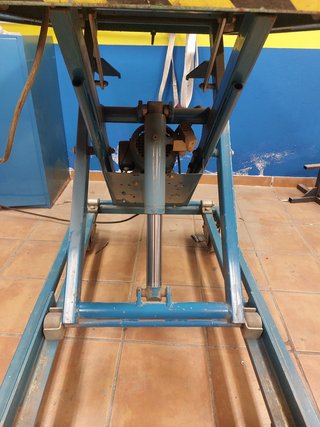 Mesa elevadora hidraulica