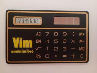 Calculadora solar extraplana Vim