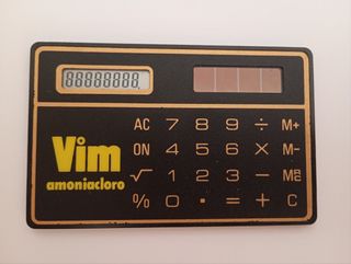 Calculadora solar extraplana Vim