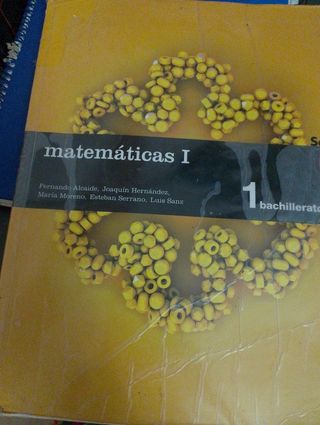 Matemáticas I. 1 Bachillerato. Savia
