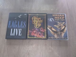 30 Iron Maiden y otros. Heavy Metal & Rock - DVDs