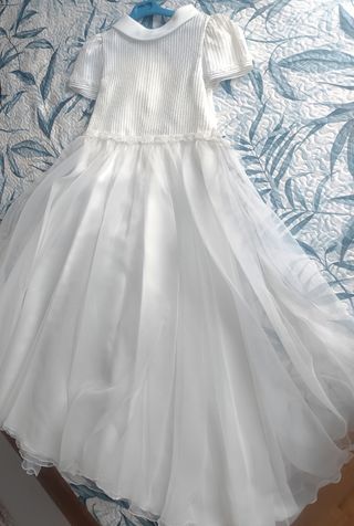 VESTIDO COMUNIÓN 125€ IMPOLUTO Y NUEVO