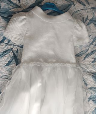 VESTIDO COMUNIÓN 125€ IMPOLUTO Y NUEVO