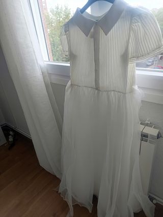VESTIDO COMUNIÓN 125€ IMPOLUTO Y NUEVO