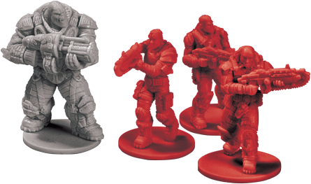 Miniaturas gears of w@r