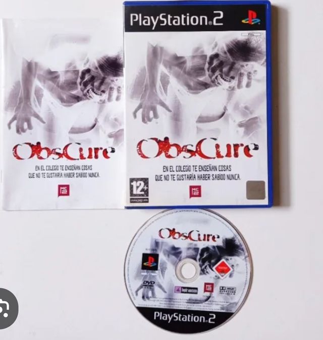 Juego ps2 obscure,pal España,completo