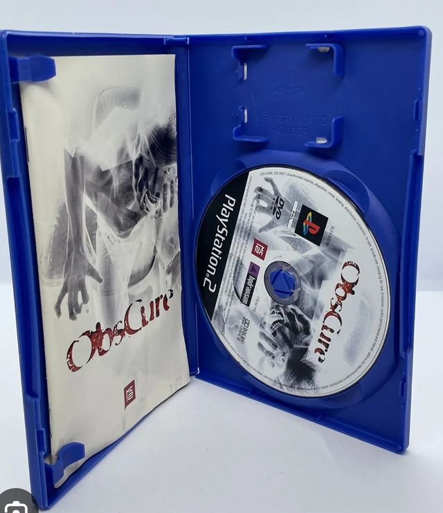 Juego ps2 obscure,pal España,completo