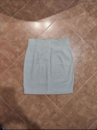 Gonna fantasia pied de poule