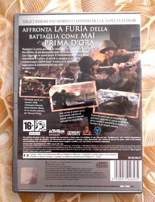 Gioco per PS2 Playstation 2 Call of duty 3