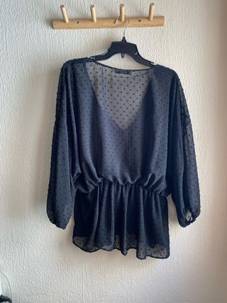 Blusa plumeti - zara