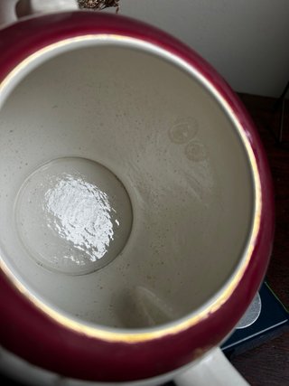 Cafetera loza francesa Sarreguemines