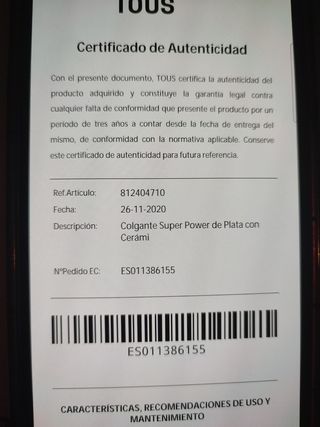 Gargantilla Tous