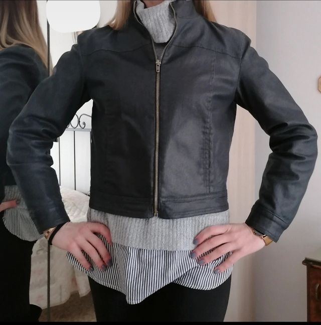 Gubbino nero jeansato