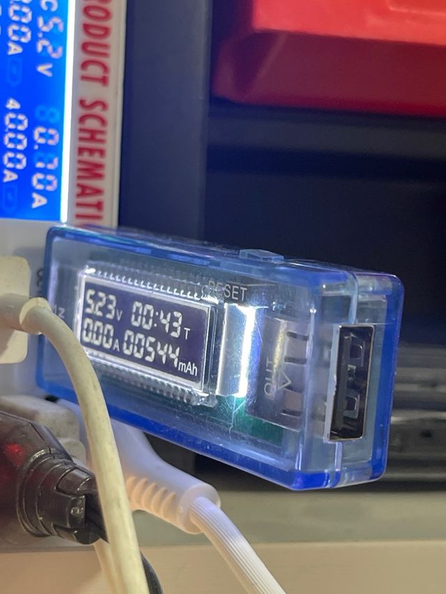 MISURAZIONE ELETTRICA USB