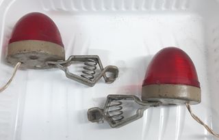 Par de pilotos clásicos vintage