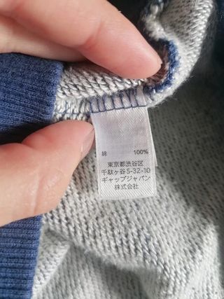 Camiseta estilo sudadera GAP
