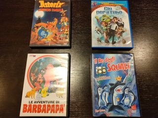 Lotto 21 DVD cartoni animati per bambini