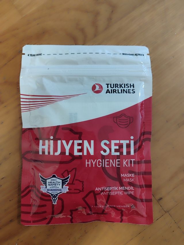 Kits covid Turkish Airlines