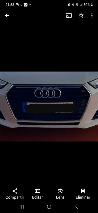 Parrilla delantera original a4 b9