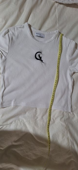 Camiseta top chica Bershka, talla L