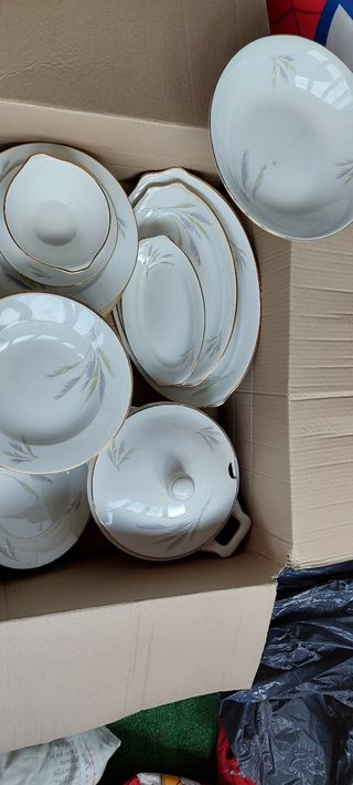 Antigüedades Vajillas de porcelana china