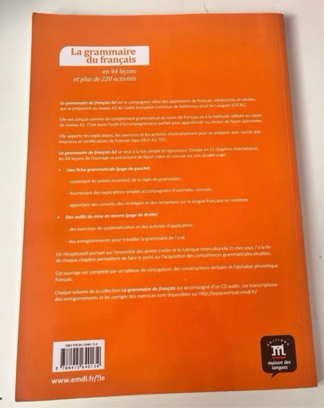 La Grammaire du français A2