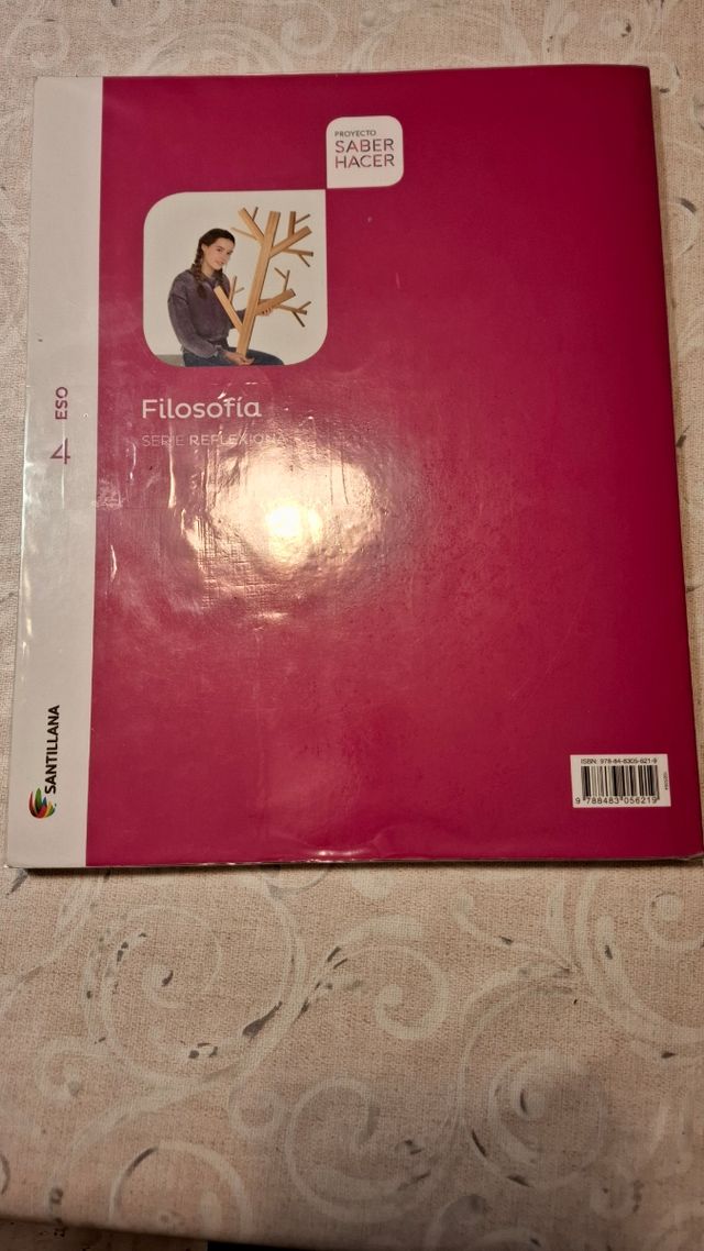 Libro filosofía 4 ESO santillana 