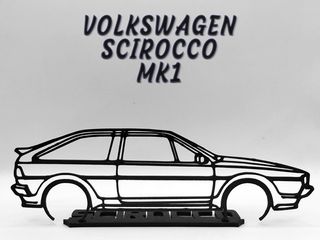 Maqueta Volkswagen Scirocco MK1 - 20cm