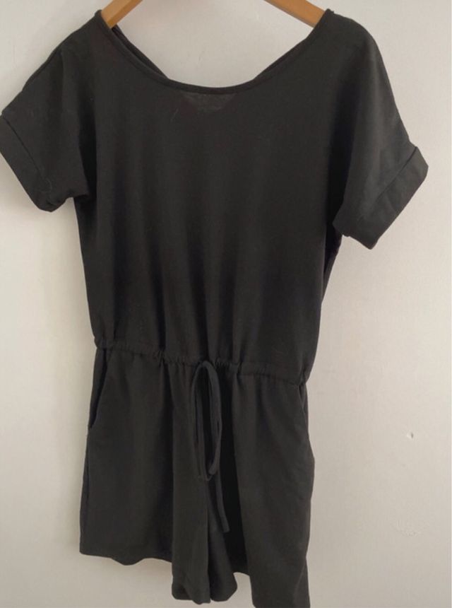 Mono corto negro talla S