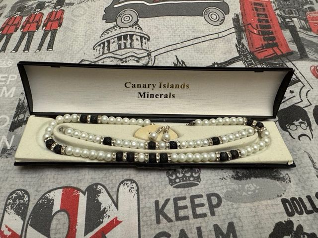 Parure completa fatta di Minerali Isole Canarie