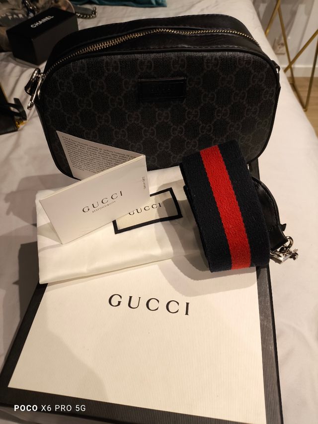 MAGNIFICO BOLSO RIÑONERA GUCCI SIN USAR