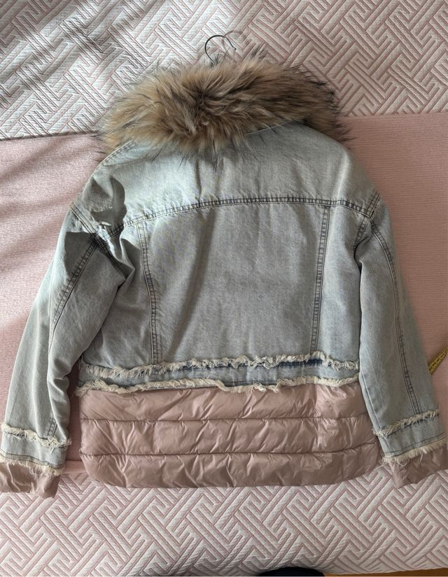 Cazadora vaquera acolchada