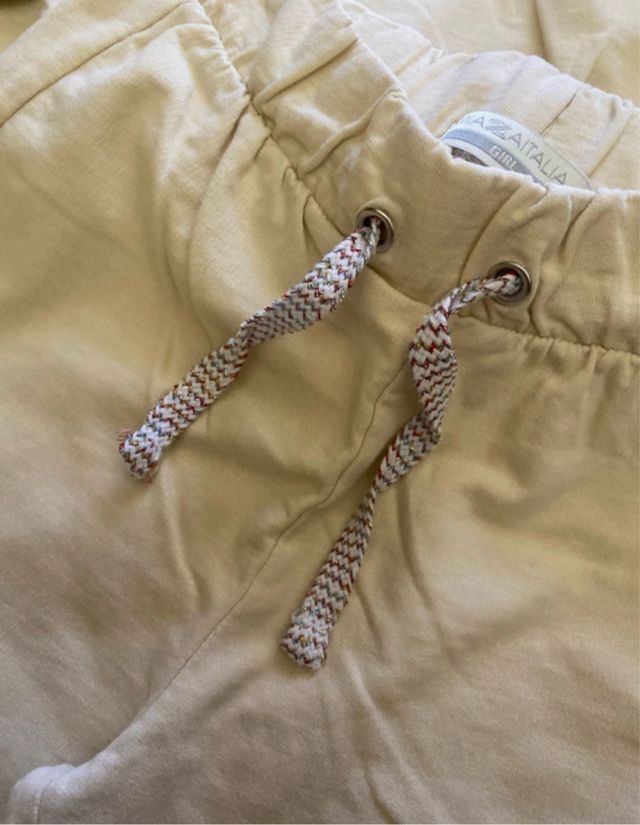 Completo a tuta in cotone bambina 6 anni