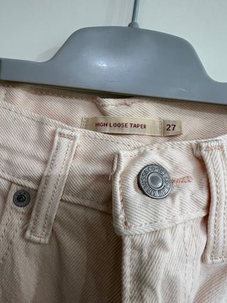 Pantalón levis strauss&co rosa talla 27