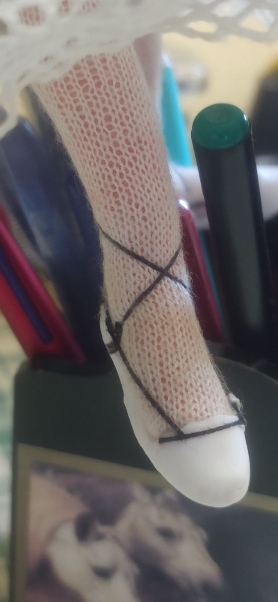 Muñeca bolillera artesanía