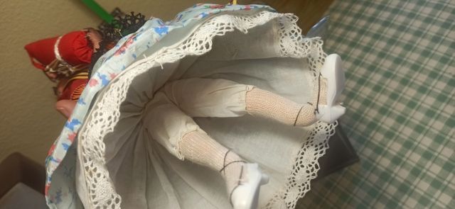 Muñeca bolillera artesanía