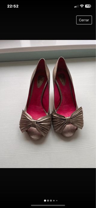 Zapatos dorados Ezio